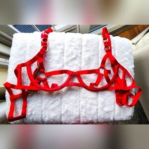 Victoria Secret strappy bra fits 32C and D